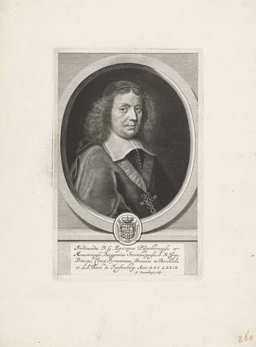 Portret van Ferdinand van Fürstenberg by Jan van Munnickhuysen