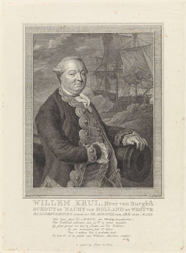 Portret van Willem Crul by Robbert Muys