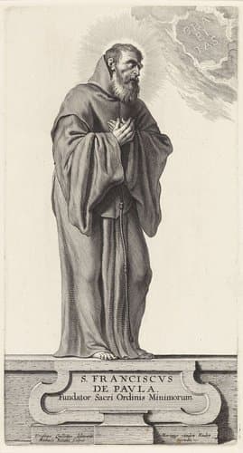 De heilige Franciscus van Paula by Michel Natalis