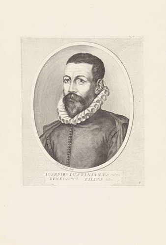 Portret van Giuseppe Giustiniani by Michel Natalis
