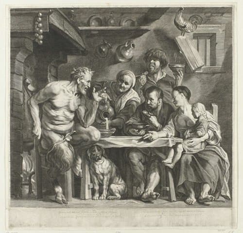 Fabel van de sater en de boer by Jacob Neefs