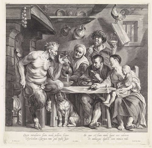 Fabel van de sater en de boer by Jacob Neefs