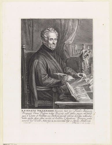 Portret van Jean de Tollenaer by Jacob Neefs