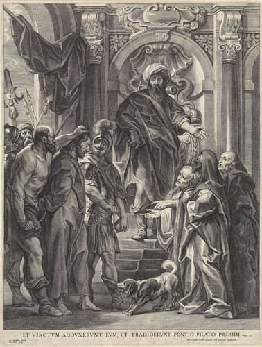 Christus voor Pilatus by Jacob Neefs