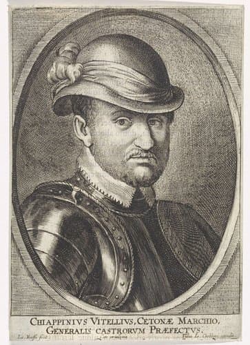 Portret van Giovan Luigi Vitelli by Jacob Neefs
