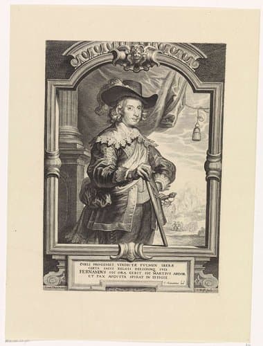 Portret van Ferdinand van Oostenrijk by Jacob Neefs