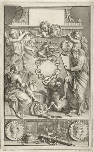 Christus' afstamming van koning David by Joseph Mulder