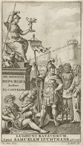 Allegorie op het Romeinse Rijk by Joseph Mulder