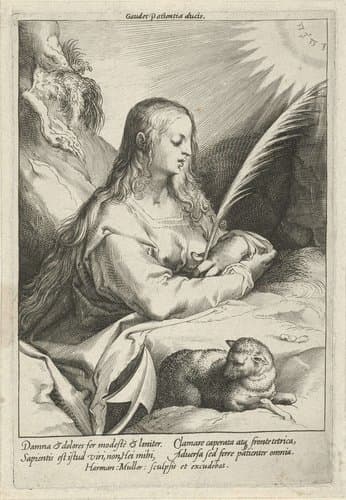 H. Agnes by Harmen Jansz Muller