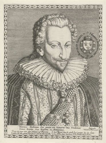 Portret van koning Hendrik IV van Frankrijk en Navarra by Harmen Jansz Muller