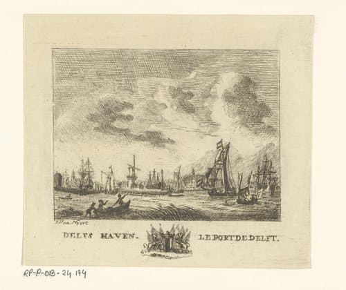 Delfs Haven / Le Port de Delft