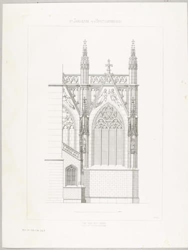 Travee van het schip van de Sint-Janskathedraal by Petrus Johannes Arendzen
