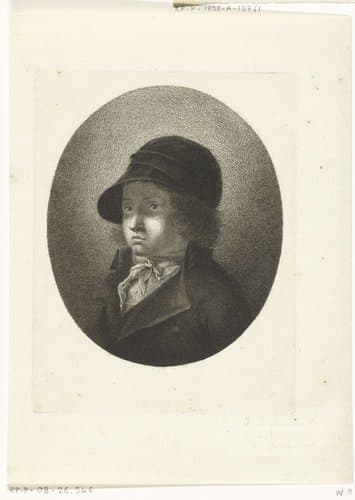 Portret van Dirk Langendijk als kind by Joannes Bemme