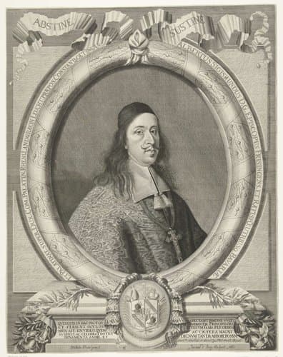 Portret van Albert Sigismund van Beieren by Joannes van de Berg