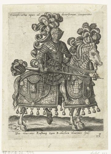 Toernooiridder by Abraham de Bruyn