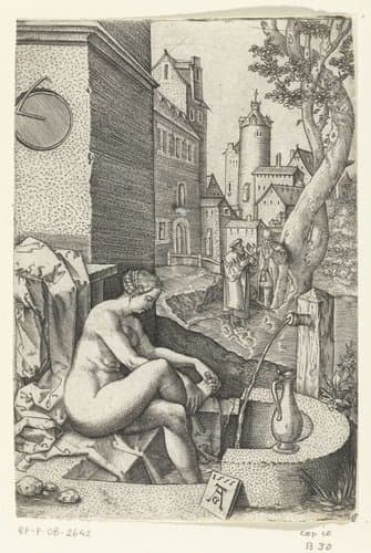 Susanna en de ouderlingen by anonymous