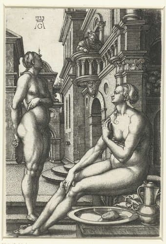 Batseba by Heinrich Aldegrever