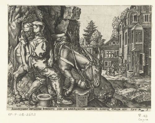 Parabel van de Barmhartige Samaritaan by anonymous