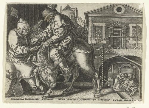 Parabel van de Barmhartige Samaritaan by anonymous
