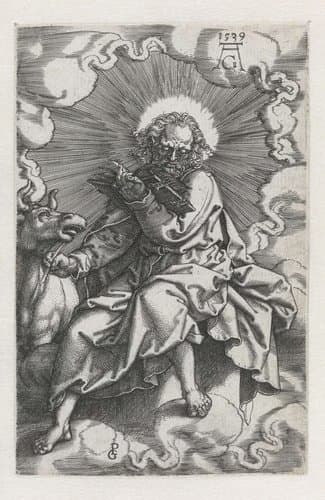 Vier evangelisten by Heinrich Aldegrever