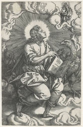 Vier evangelisten by Heinrich Aldegrever