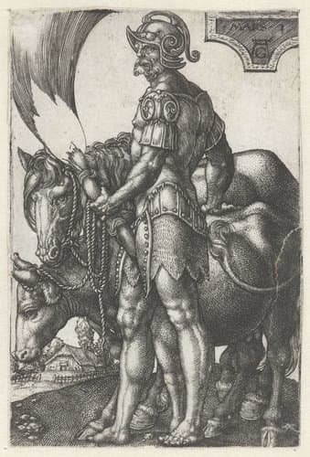 De zeven planeten by Heinrich Aldegrever