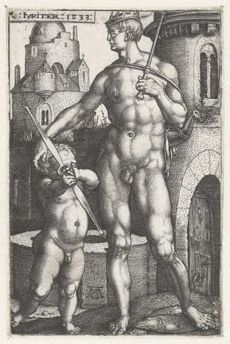 Jupiter by Heinrich Aldegrever