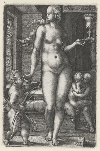 Venus by Heinrich Aldegrever