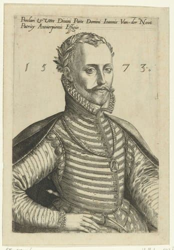 Portret van Jan van der Noot by Abraham de Bruyn