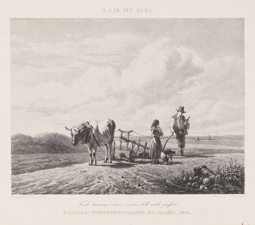 Boeren vinden wapens op het land by Simon van den Berg