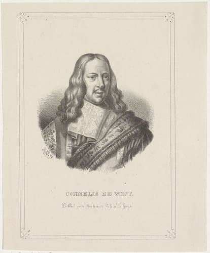 Portret van Cornelis de Witt by Wilhelmus Cornelis Chimaer van Oudendorp