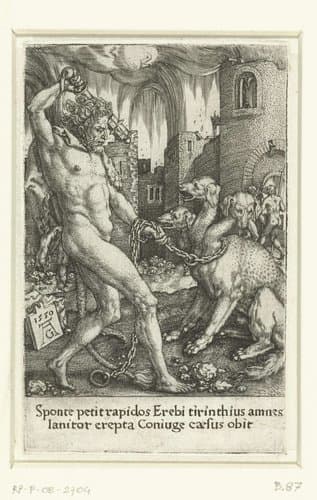 Werken van Hercules by Heinrich Aldegrever