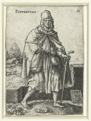 Pauperitas by Heinrich Aldegrever
