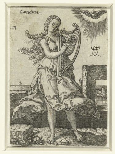 Gaudium by Heinrich Aldegrever