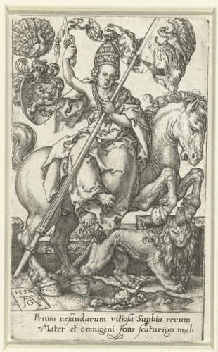 Zeven Hoofdzonden by Heinrich Aldegrever
