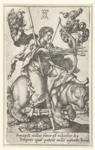 Woede by Heinrich Aldegrever
