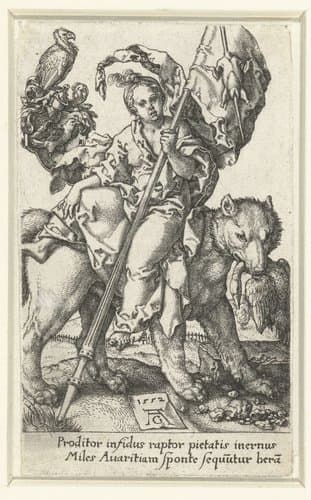 Hebzucht by Heinrich Aldegrever