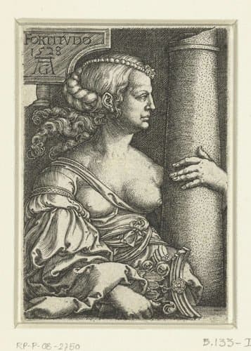 Fortitudo by Heinrich Aldegrever