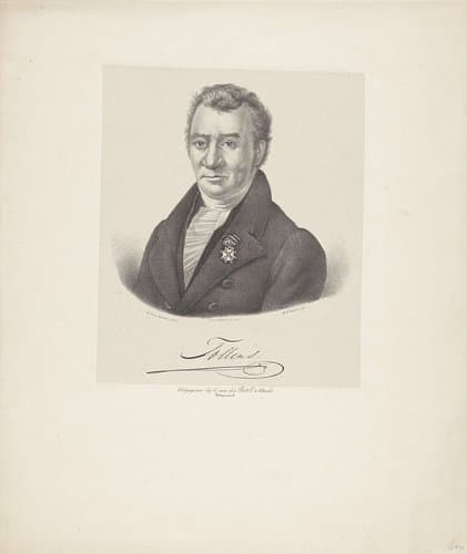 Portret van Hendrik Tollens by Hendricus Johannes Dieben