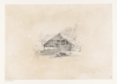 Landschap studiën vijfde levering by Barend Cornelis Koekkoek