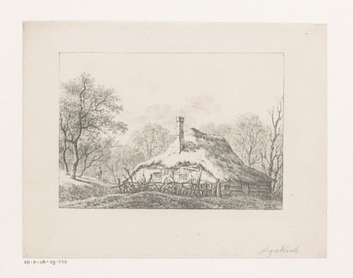 Boerderij in het bos by Gerrit Jan Michaëlis
