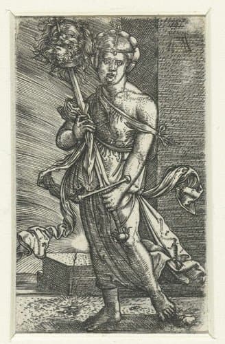 Judith met het hoofd van Holofernes by Albrecht Altdorfer
