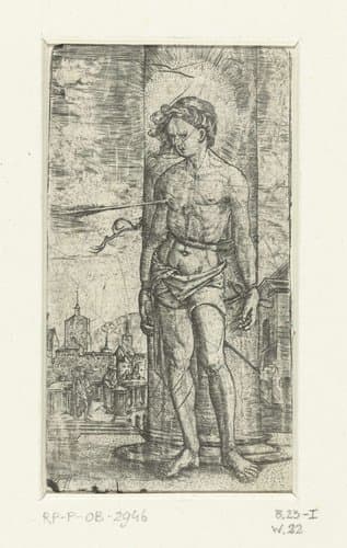 Heilige Sebastiaan by Albrecht Altdorfer