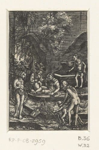 Droom van Paris by Albrecht Altdorfer