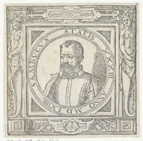 Vignet voor: Johannes Sambucus. Emblemata by Arnaud Nicolaï
