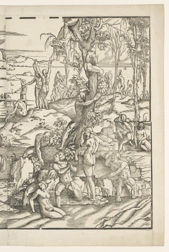 Zondvloed (rechterhelft) by Nicolò Boldrini