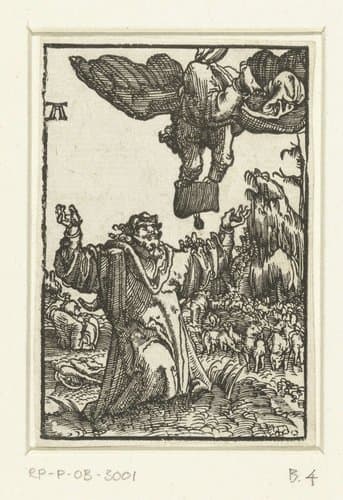 Annunciatie aan Joachim by Albrecht Altdorfer