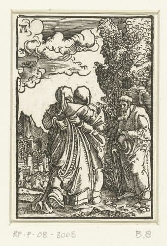 Visitatie by Albrecht Altdorfer