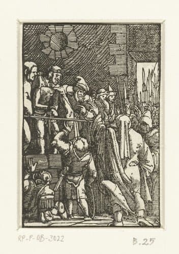 Christus aan het volk getoond (Ecce Homo) by Albrecht Altdorfer