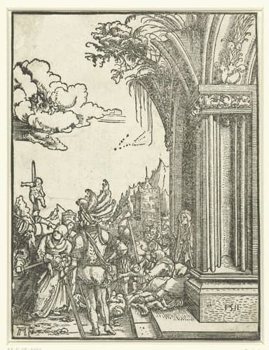 Kindermoord te Bethlehem by Albrecht Altdorfer